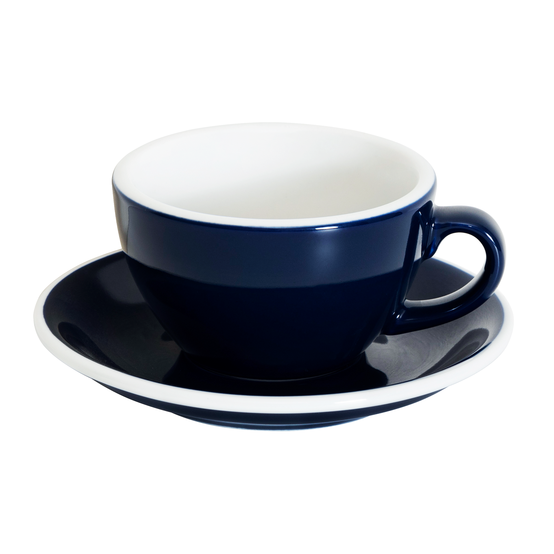 Ei-Set bestehend aus 1 200-ml-Cappuccino-Tasse und Untertasse
