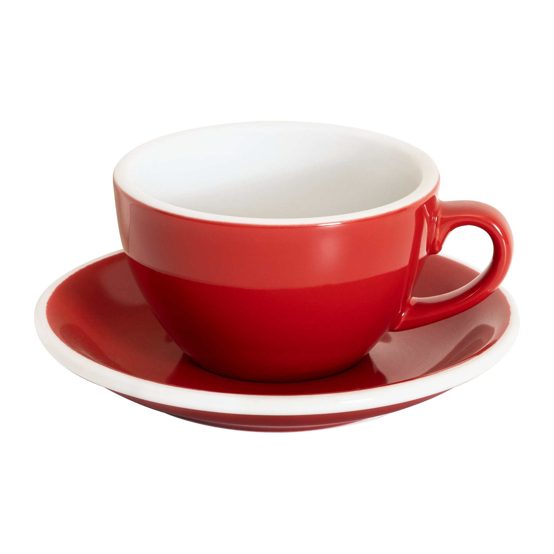 Ei-Set bestehend aus 1 200-ml-Cappuccino-Tasse und Untertasse