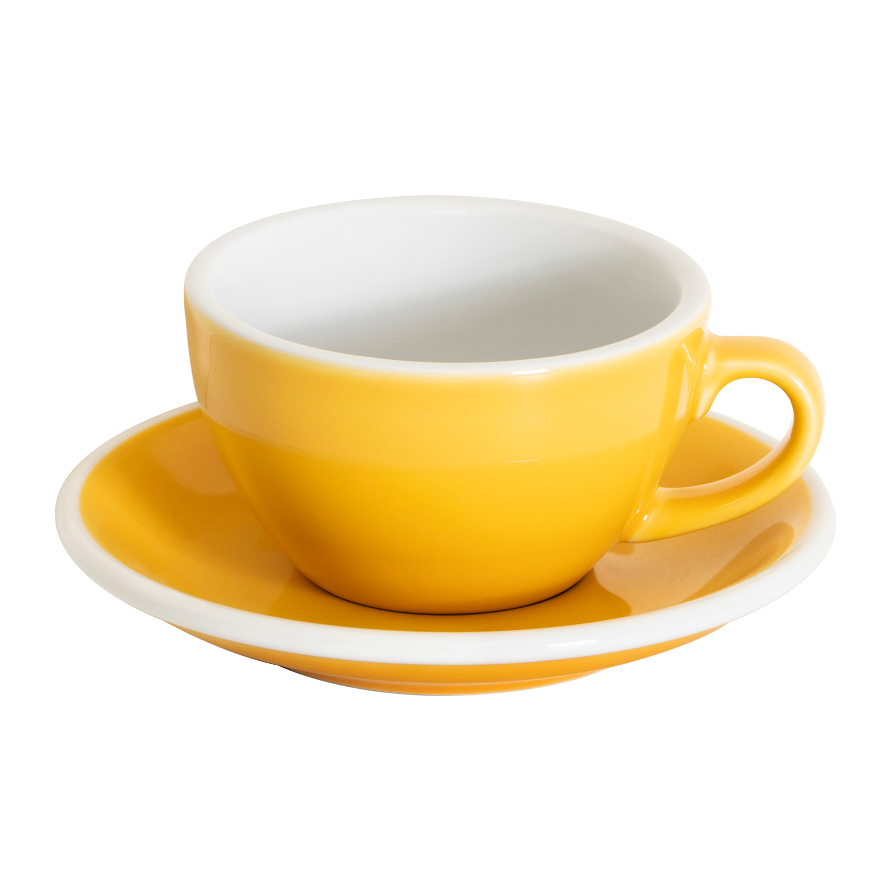 Ei-Set bestehend aus 1 200-ml-Cappuccino-Tasse und Untertasse