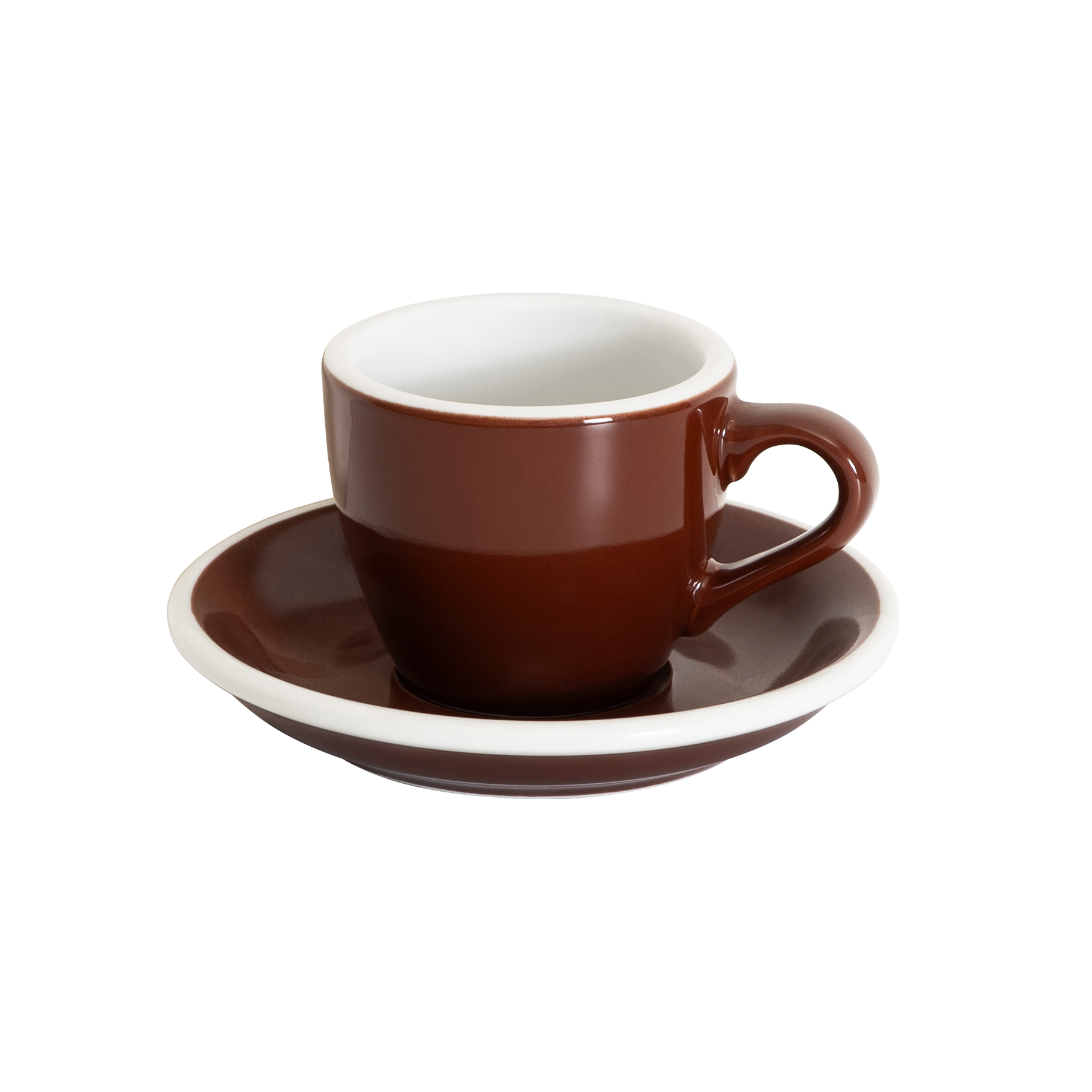 Œuf Lot de 1 tasse et soucoupe expresso 80 ml