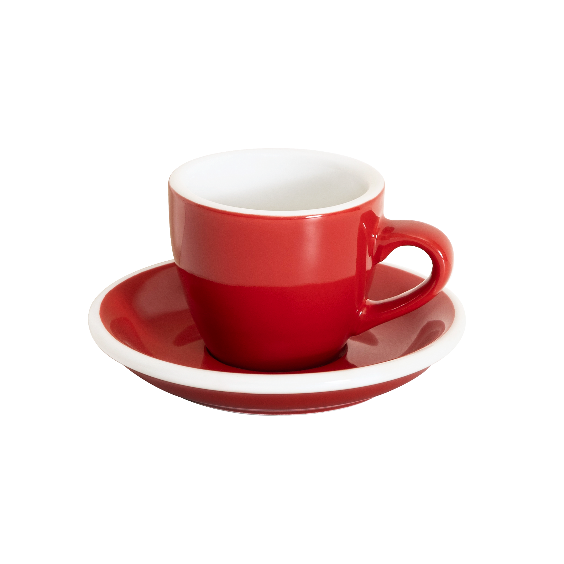 Œuf Lot de 1 tasse et soucoupe expresso 80 ml