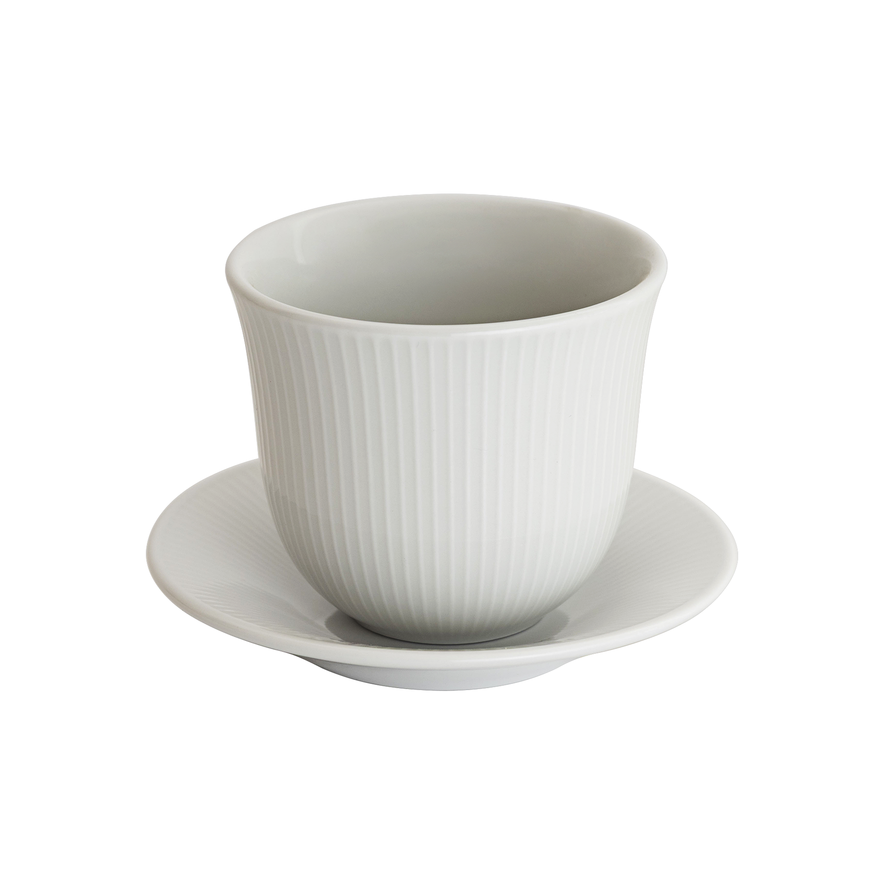 250ml Embossed Tasting Cup and 13cm Embossed Plate