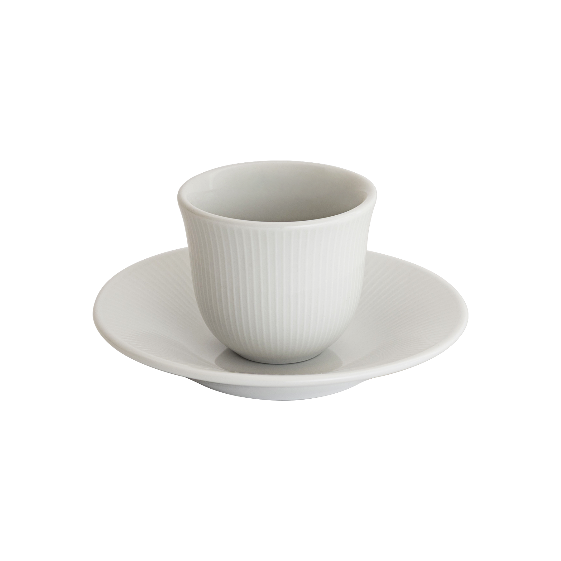80ml Embossed Tasting Cup and 13cm Embossed Plate