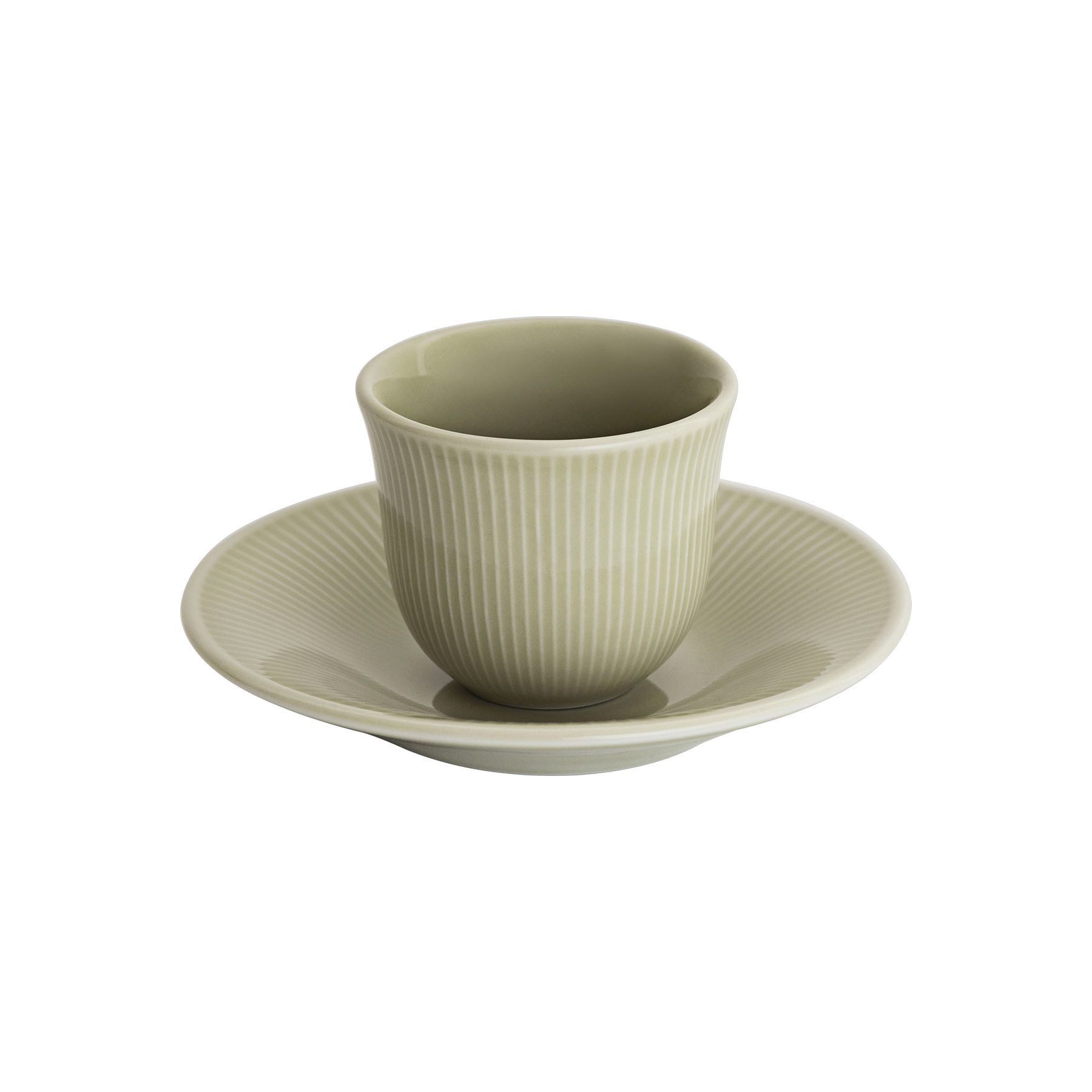 80ml Embossed Tasting Cup and 13cm Embossed Plate