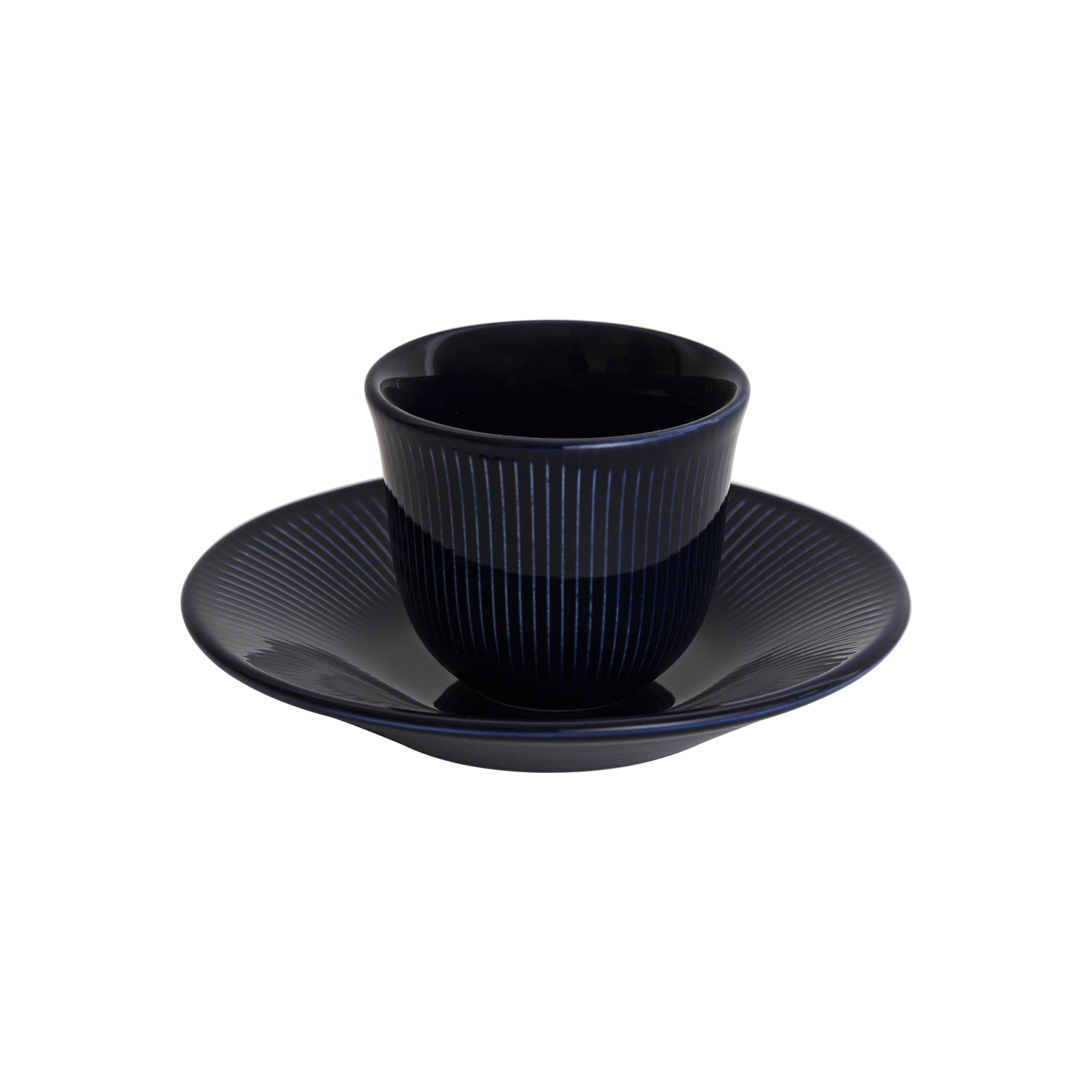 80ml Embossed Tasting Cup and 13cm Embossed Plate