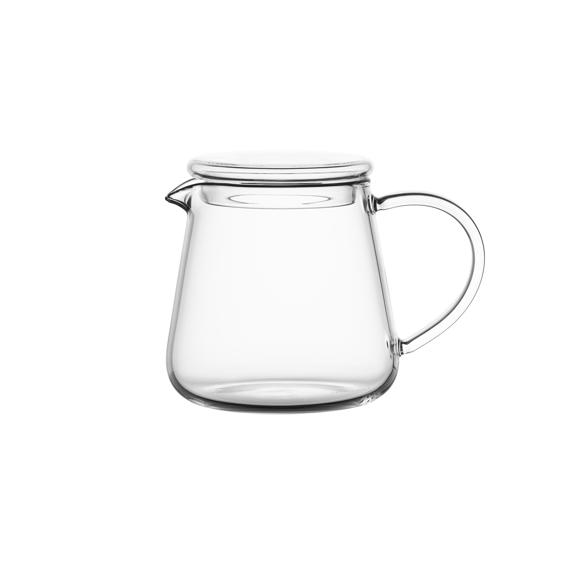 500ml Belly Glass Jug and 8cm Glass Lid (Match with Tall / Belly / Optic Jug)