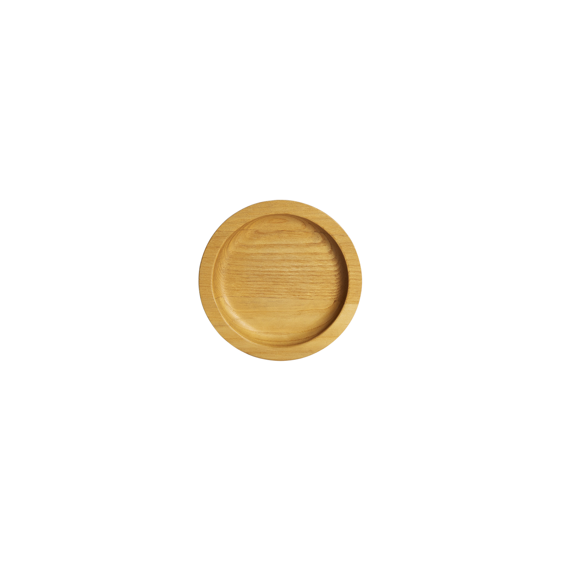 Allez-y ! Assiette Ronde en Bois System 12.5cm (Naturel)
