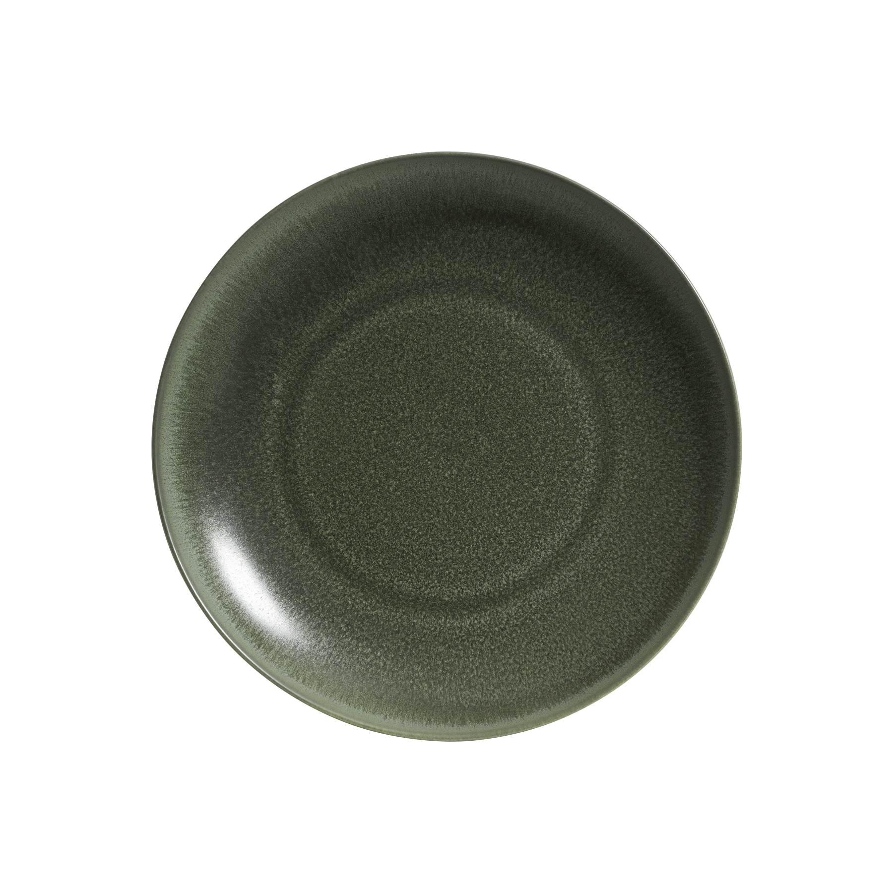 Loveramics, D103-35BDG, Studio, Dining, Salad Plate, Matte Dark Green, Dishwasher Safe, Microwave Safe, Freezer Safe, Oven Safe, Stackable
