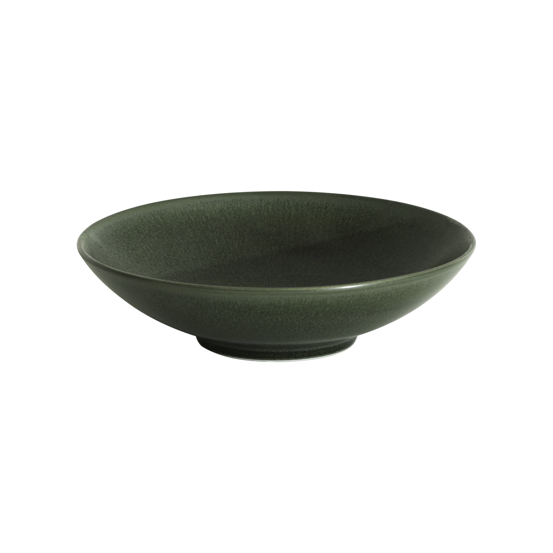 Loveramics, D103-40BDG, Studio, Dining, Soup Plate (S), Matte Dark Green, Dishwasher Safe, Microwave Safe, Freezer Safe, Oven Safe, Stackable