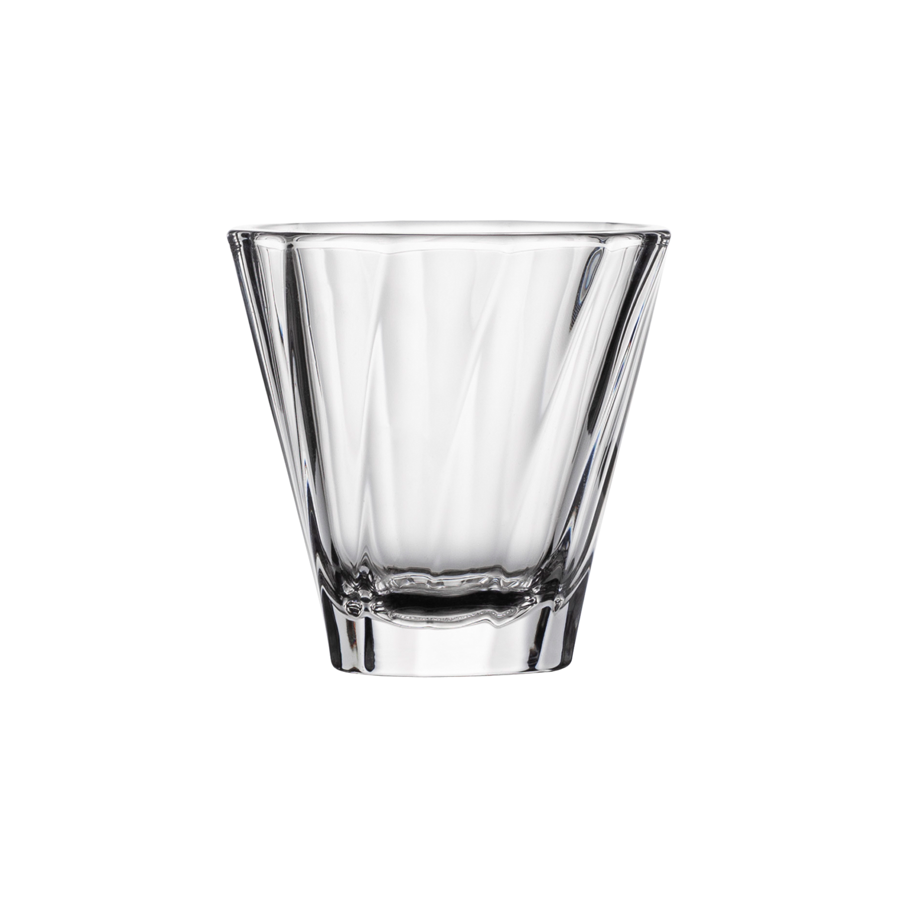 Verre à cappuccino torsadé Urban Glass 180 ml