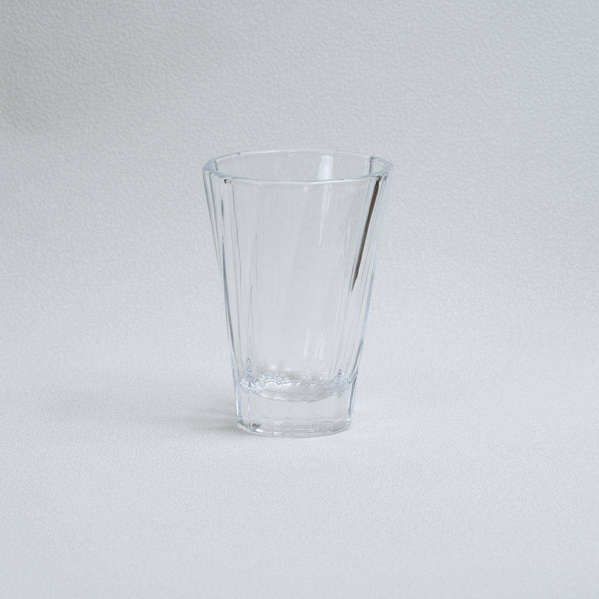 Durable 12oz latte glass Loveramics Urban Glass Twisted Glass design for barista coffee culture