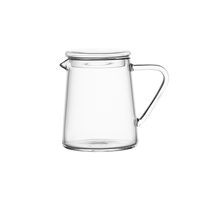 500ml Tall Glass Jug  and 8cm Glass Lid (Match with Tall / Belly / Optic Jug)