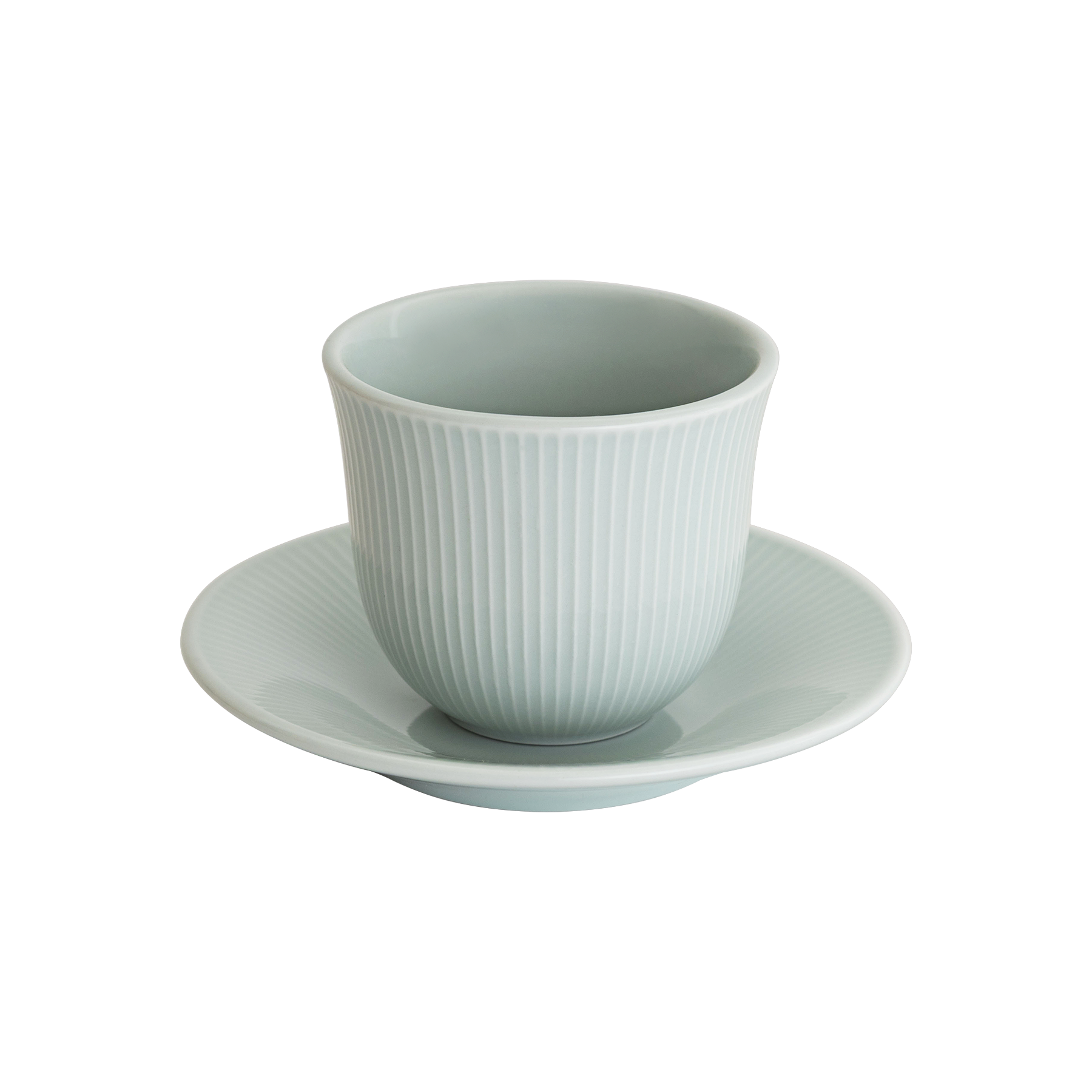 150ml Embossed Tasting Cup  and 13cm Embossed Plate