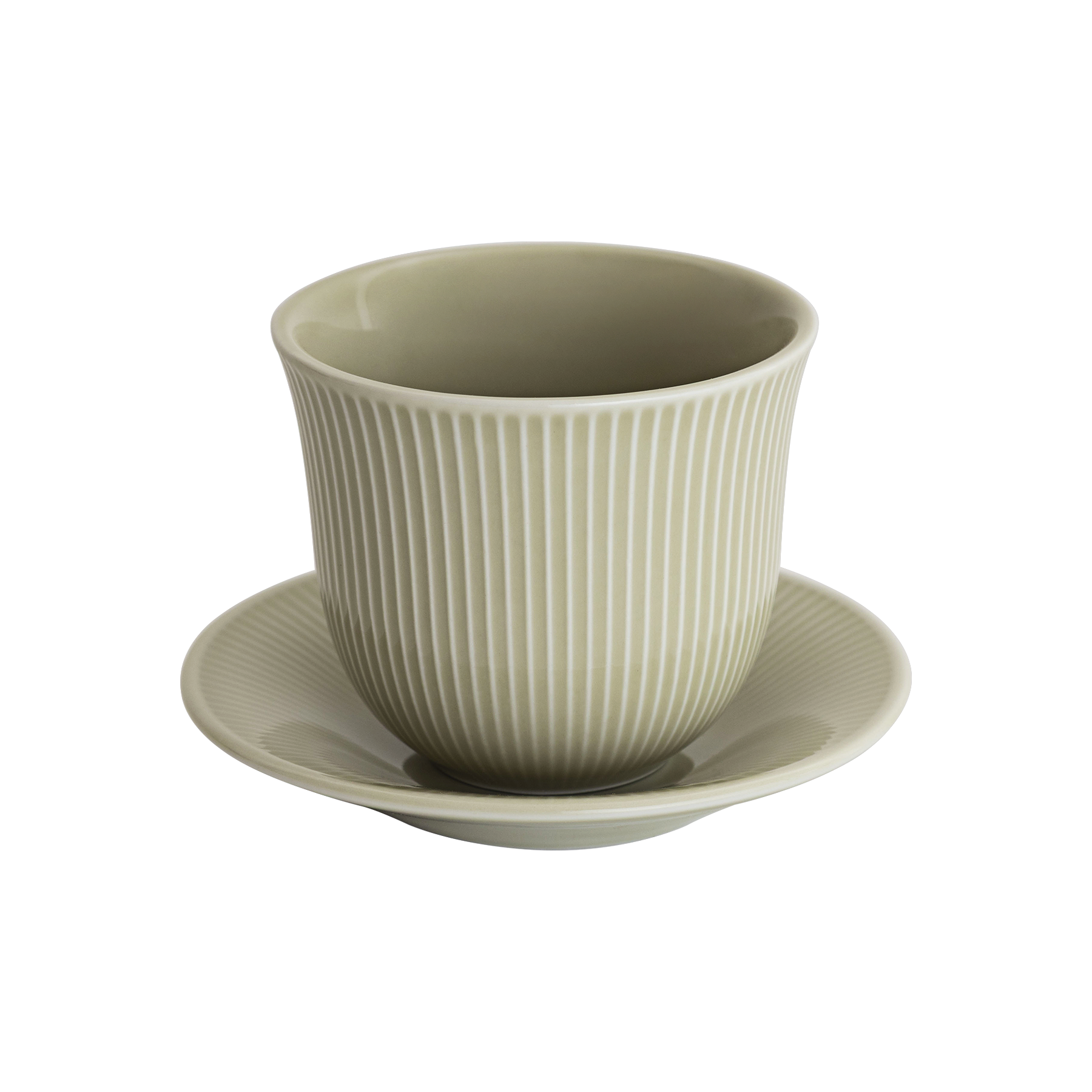 250ml Embossed Tasting Cup  and 13cm Embossed Plate