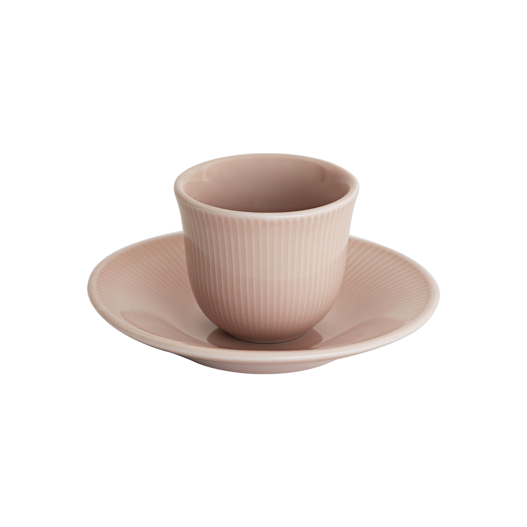 80ml Embossed Tasting Cup  and 13cm Embossed Plate