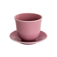 250ml Embossed Tasting Cup and 13cm Embossed Plate