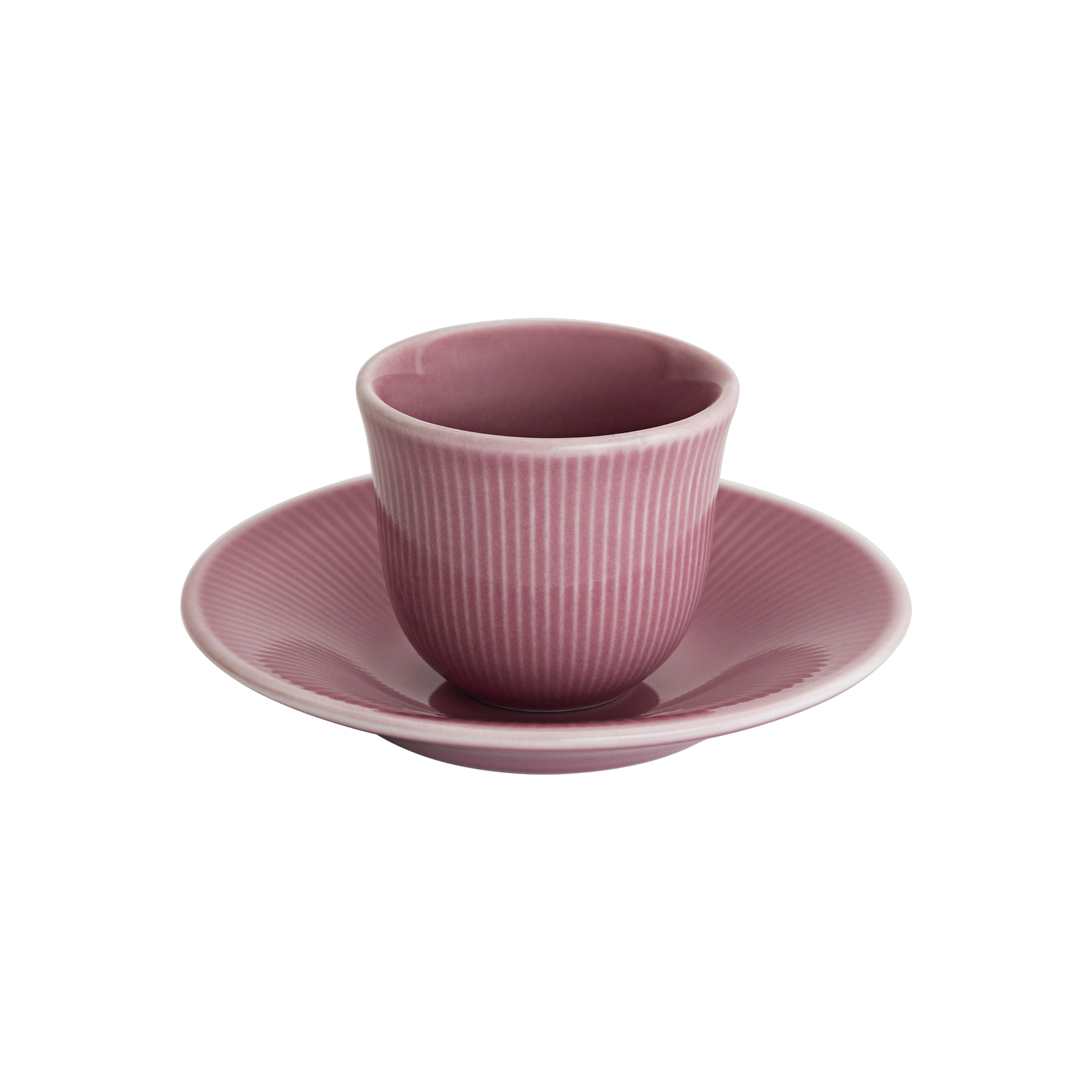 80ml Embossed Tasting Cup  and 13cm Embossed Plate