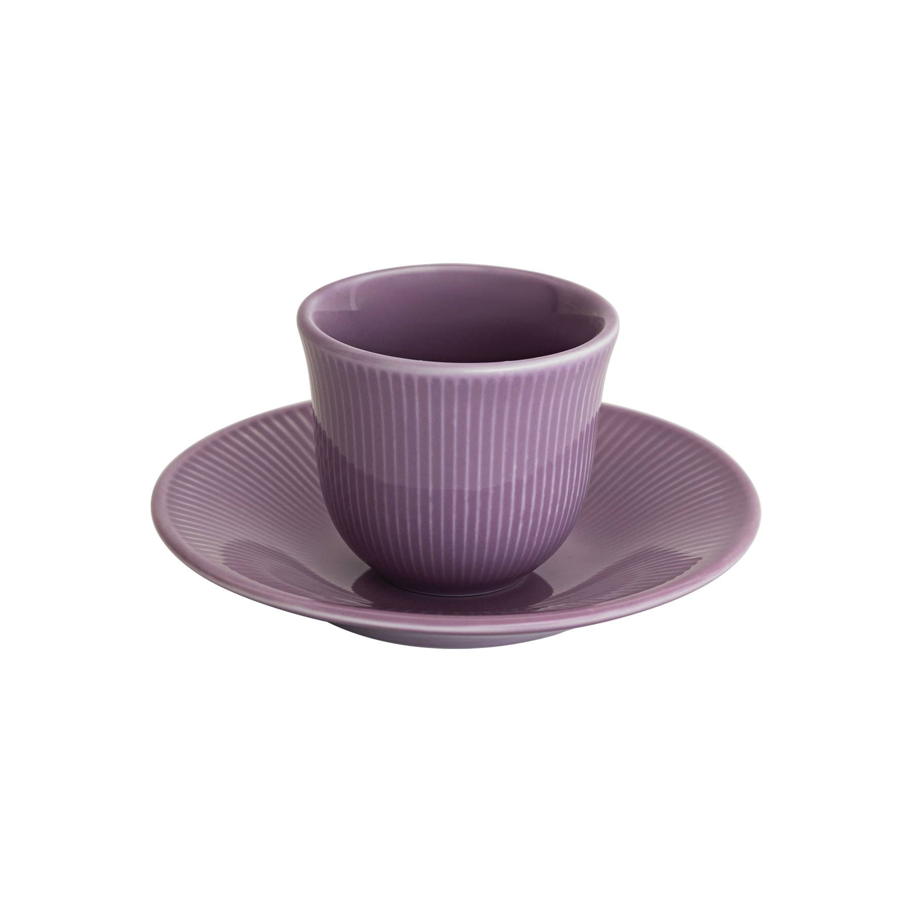 80ml Embossed Tasting Cup  and 13cm Embossed Plate
