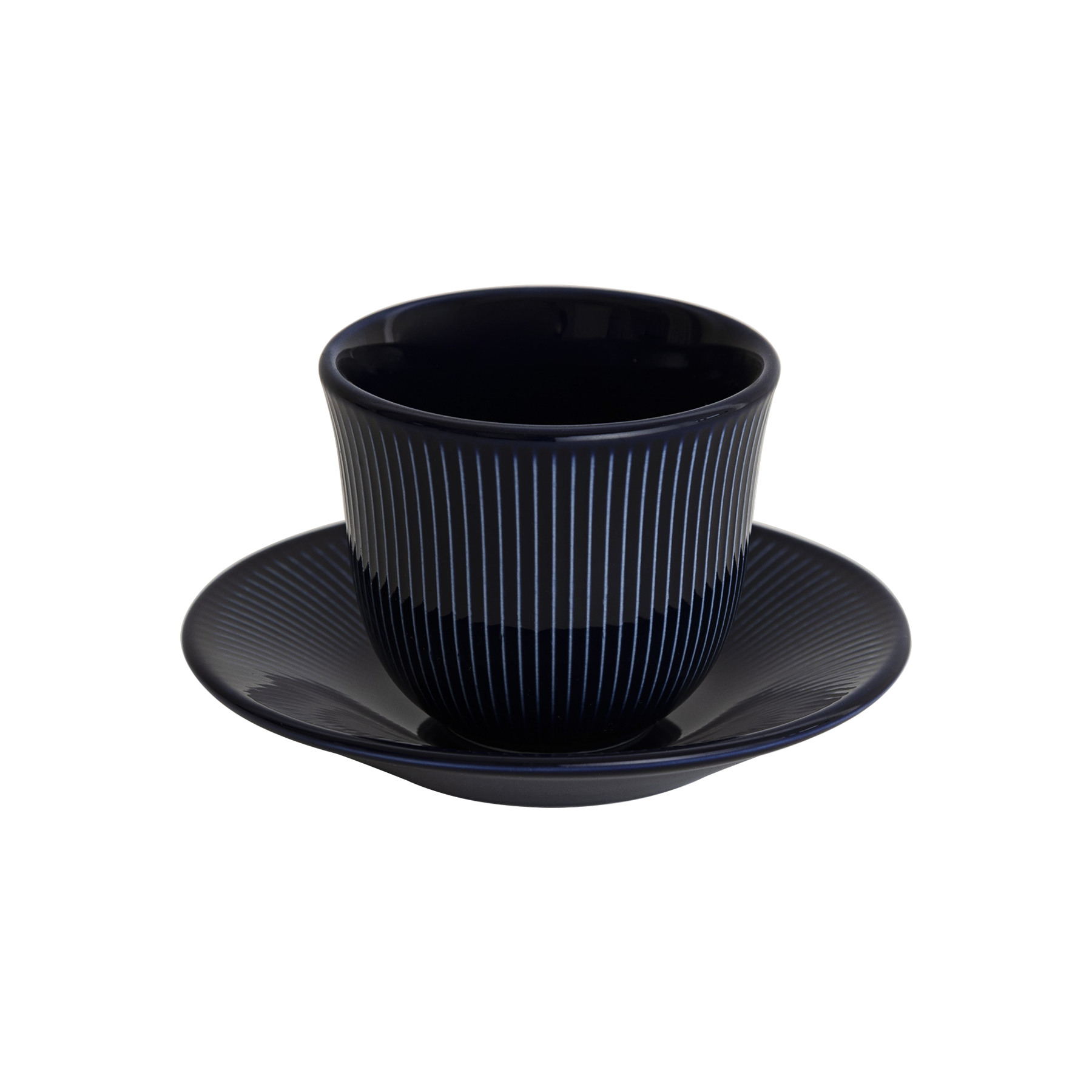 150ml Embossed Tasting Cup  and 13cm Embossed Plate