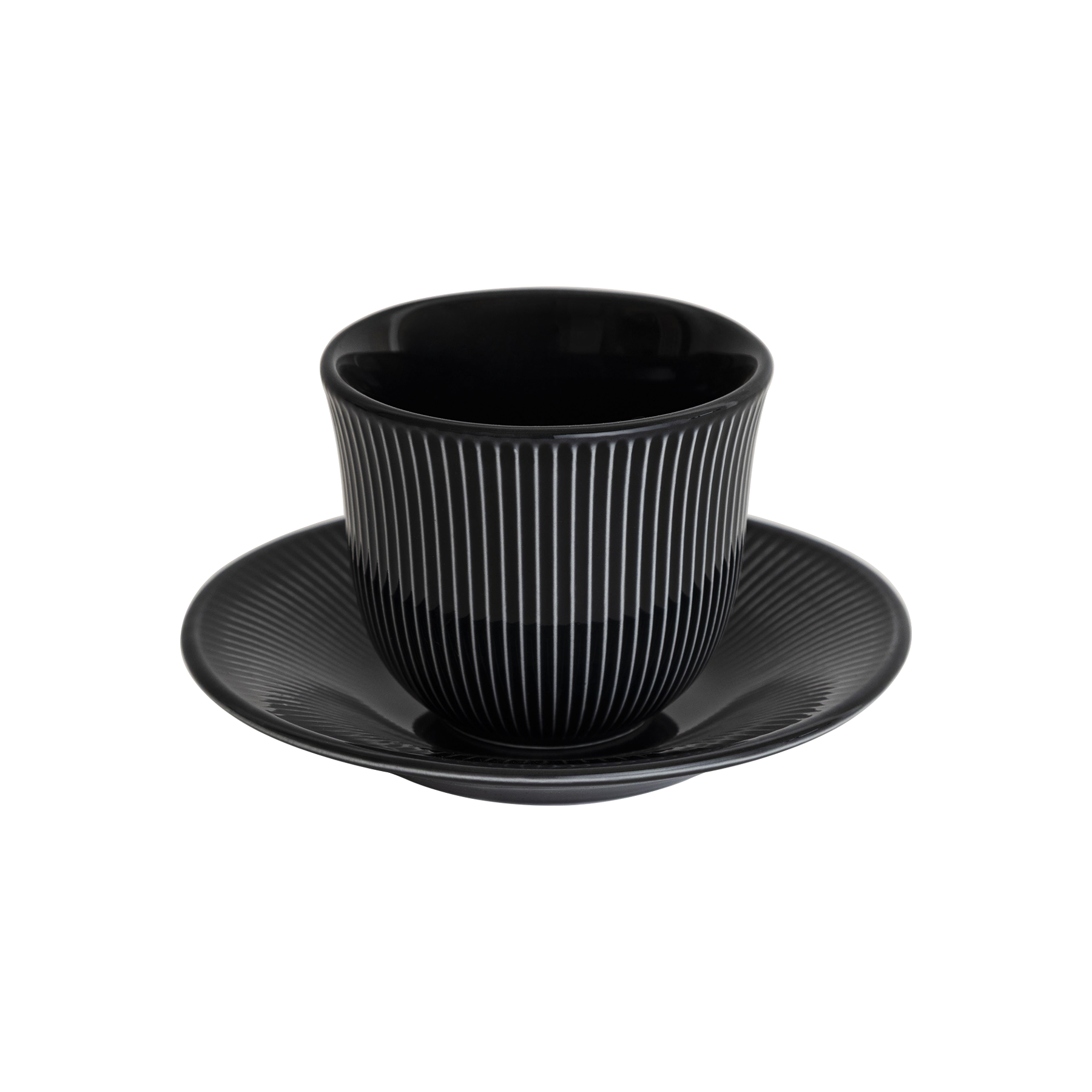 150ml Embossed Tasting Cup  and 13cm Embossed Plate