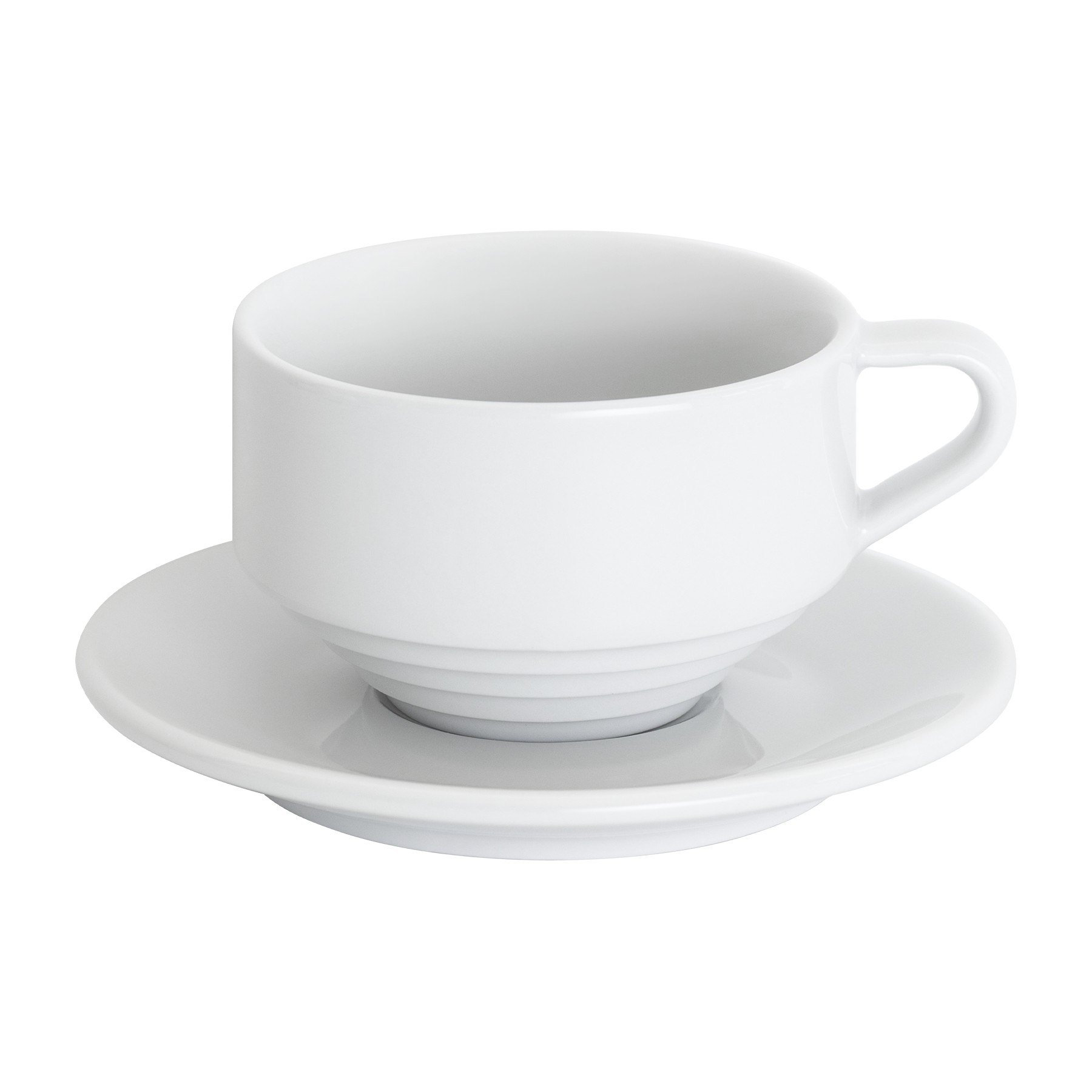220ml Cappuccino Cup  and 14cm Cappuccino Saucer