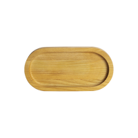 22cm Oval Wood Platter (S)