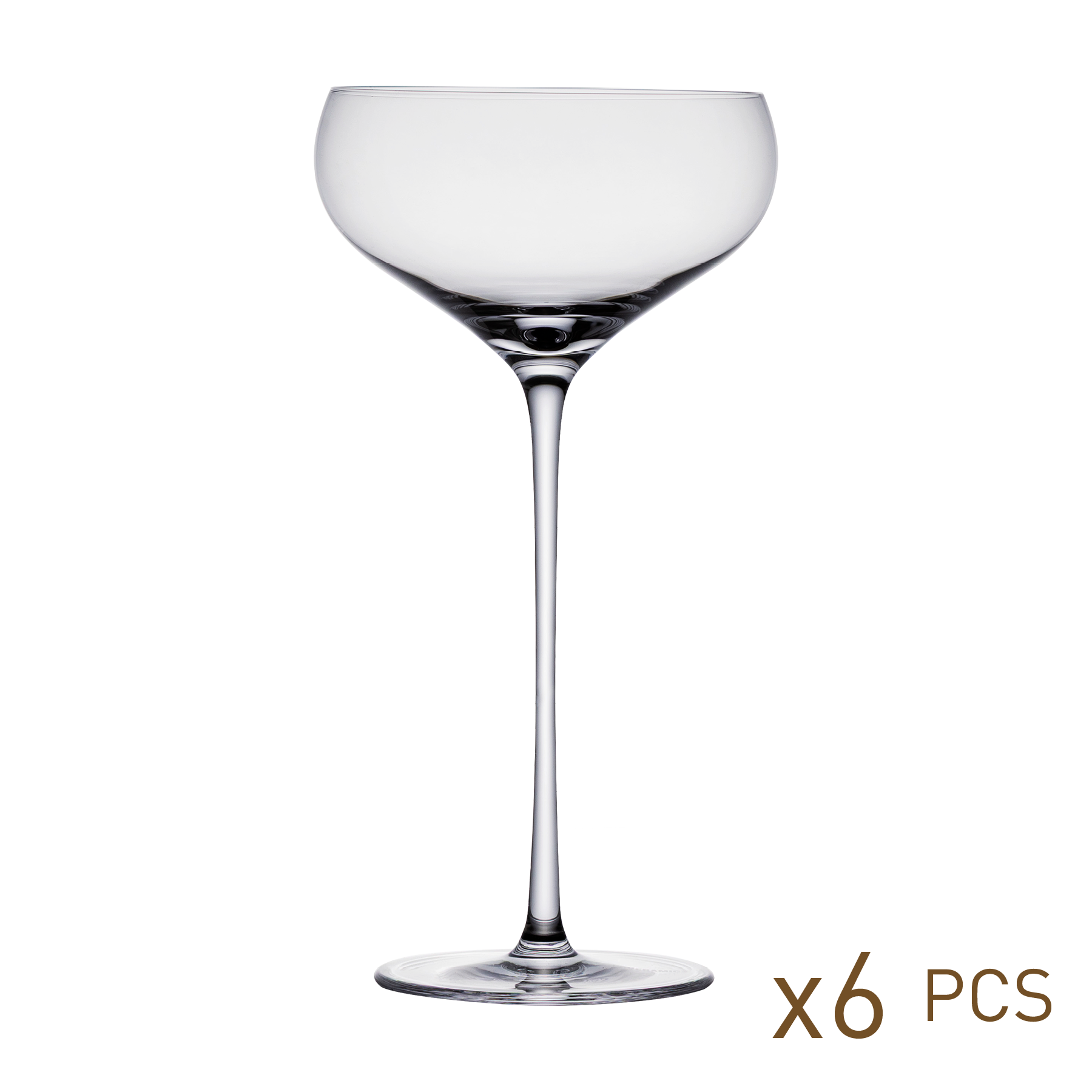 125ml Tall Coupette Glass (Box of 6)